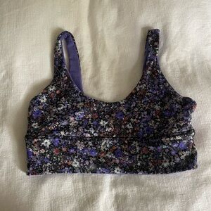 Lululemon Align Bra Light Support, A/B Cup- Purple/Flora 💜💐